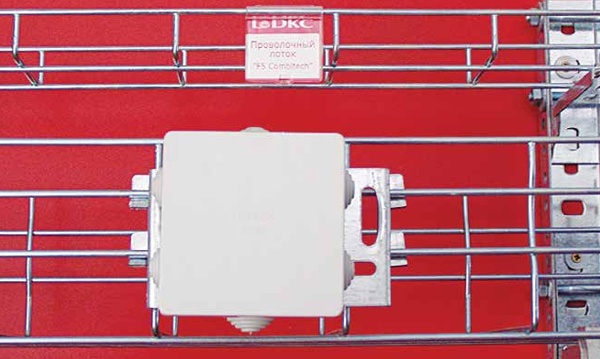 Проволочные горячеоцинкованные лотки ДКС F5