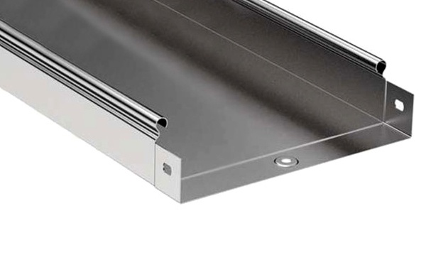 Неперфорированные оцинкованные лотки DKC S5 Combitech длиной 2.0 метра