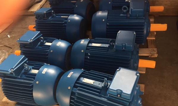 Электродвигатели асинхронные трехфазные (фланец)