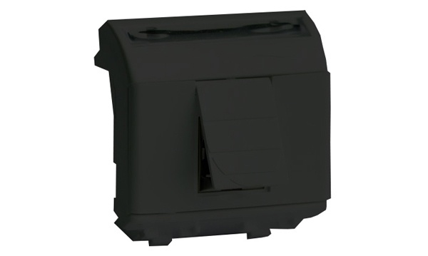 Розетки и выключатели черные DKC Brava (ДКС Брава)