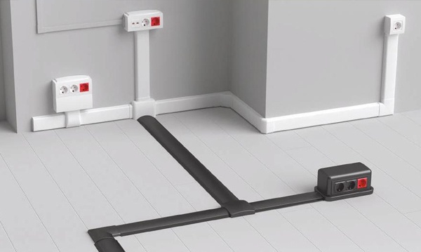 Кабель-каналы напольные и башенки