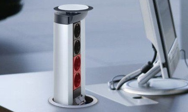 Выдвижные розеточные блоки Simon Connect K45 Телеблок