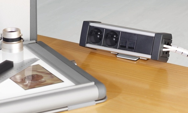 Настольные розеточные блоки Simon Connect K45 Офиблок