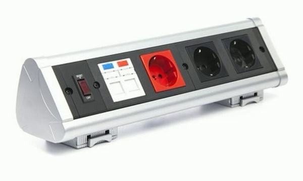 Настольные розеточные блоки Ecoplast