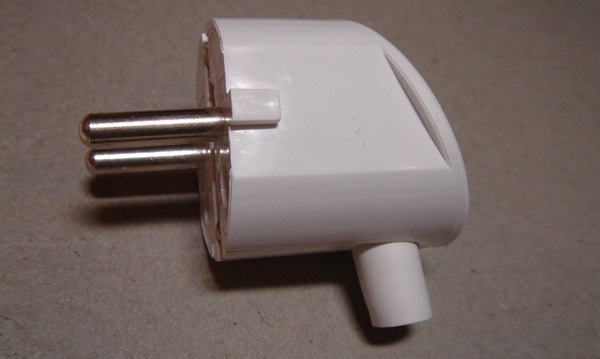 Вилки электрические бытовые без заземления