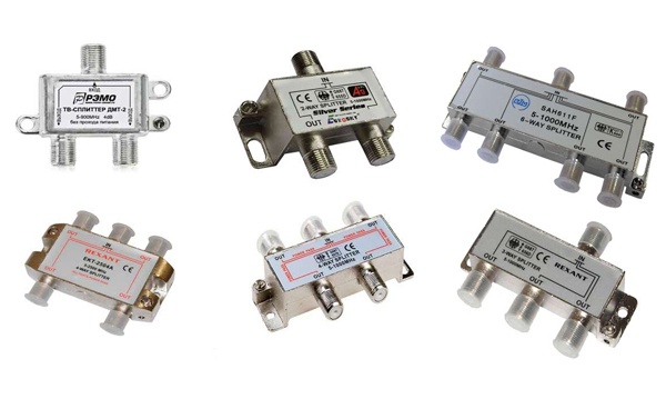 Делители ТВ-сплиттеры, сумматоры