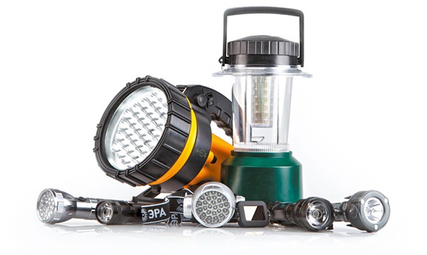 Фонари на аккумуляторах и батарейках