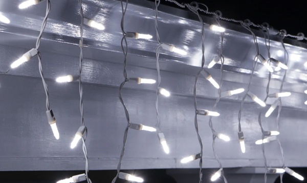 Гирлянда Бахрома размер 4,8мх0,6м / 4,5х0,7м IP44