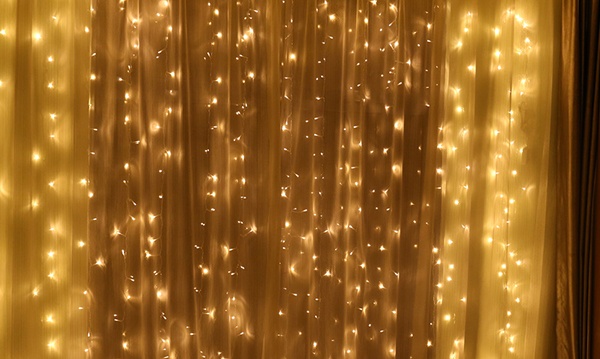 Гирлянда-дождь серия Original IP44 ширина 2м высота 0,8м