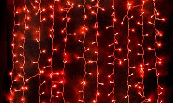 Гирлянда-дождь серия Original IP44 ширина 2м высота 3м