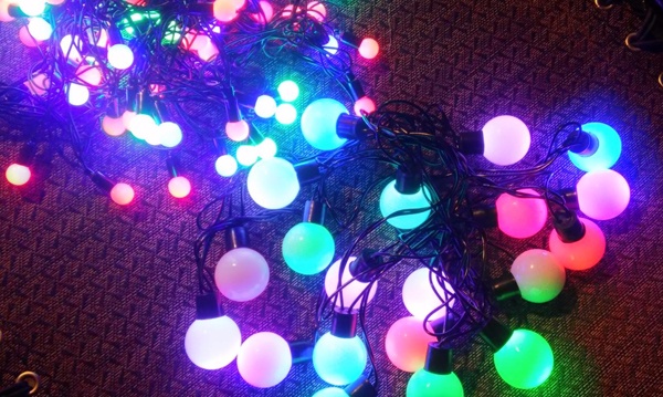 Гирлянда-нить Мультишарики IP65