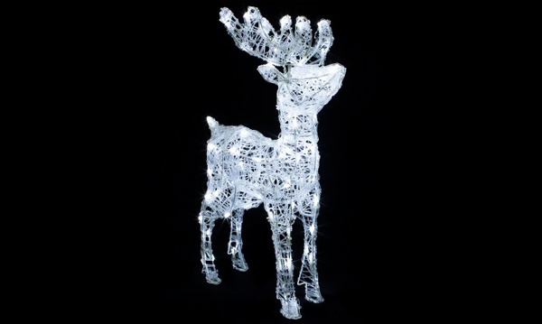 Акриловые фигуры малые 3D работа от батареек