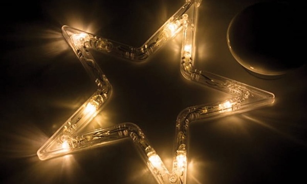 Фигуры светодиодные на присоске, работа от батареек