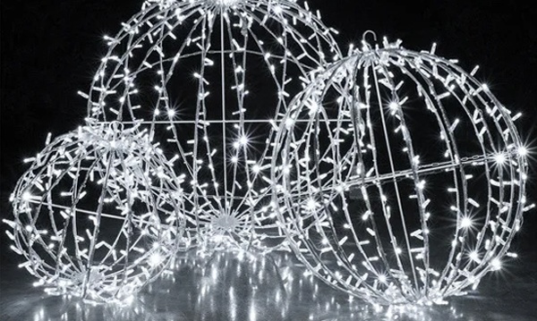 Объемные каркасные световые фигуры 3D