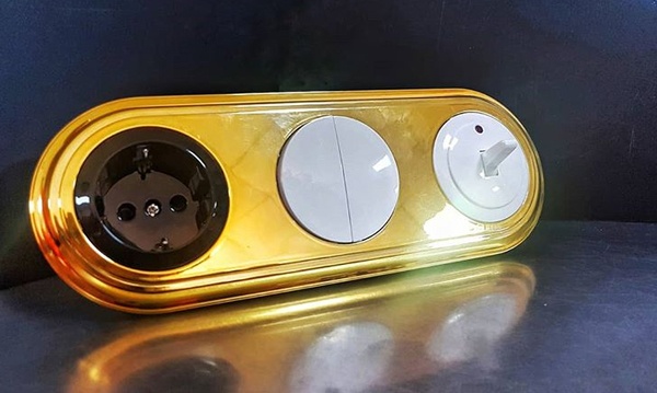 Розетки и выключатели Vintage Экопласт