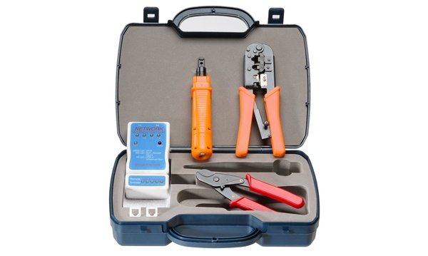 Инструмент для заделки и обжима витой пары