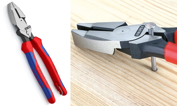 Пассатижи и плоскогубцы с однокомпонентными рукоятками