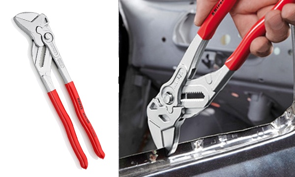 Клещи переставные-гаечный ключ