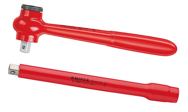 Ключи гаечные со сменными головками 1/2 VDE диэлектрические до 1000В