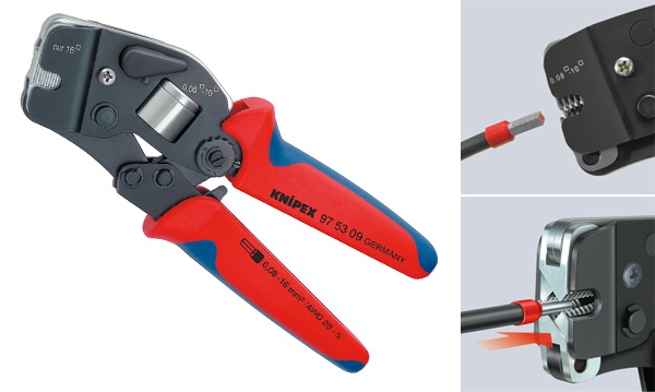 Пресс-клещи самонастраивающиеся для обжима втулочных наконечников НШвИ