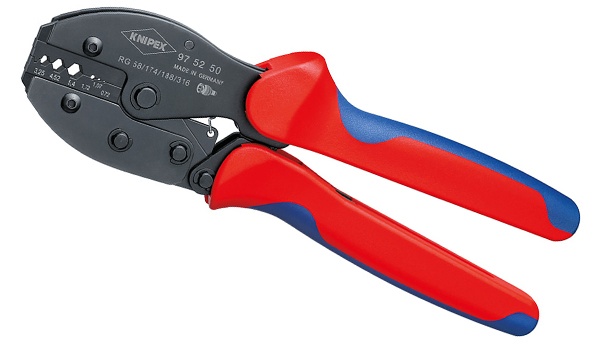 Инструмент для обжима коаксиального кабеля