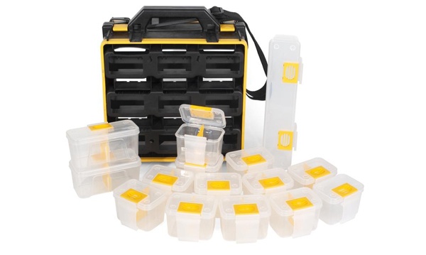 Ящики пластиковые для крепежа и инструментов