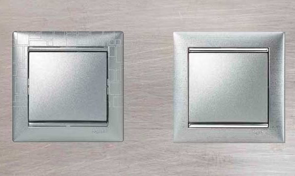 Механизмы Legrand Valena Classic алюминий