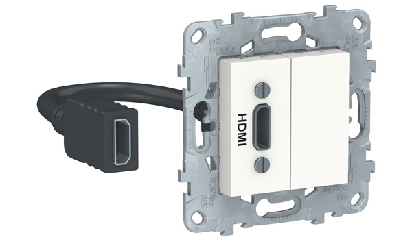 Механизмы ЭУИ Unica белые