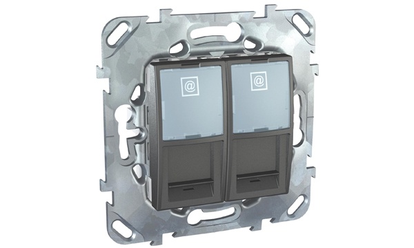 Механизмы ЭУИ Unica Top графит