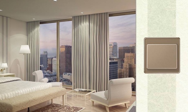 Накладки Jung серия SL 500 Золотая бронза