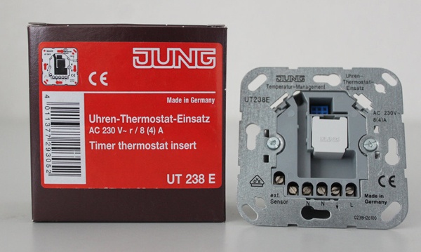 Общий механизм и датчики теплого пола Jung