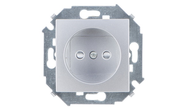 Механизмы и рамки ЭУИ Simon 15 алюминий