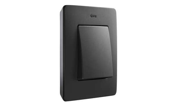 Клавиши и накладки на механизмы Simon 82 графит