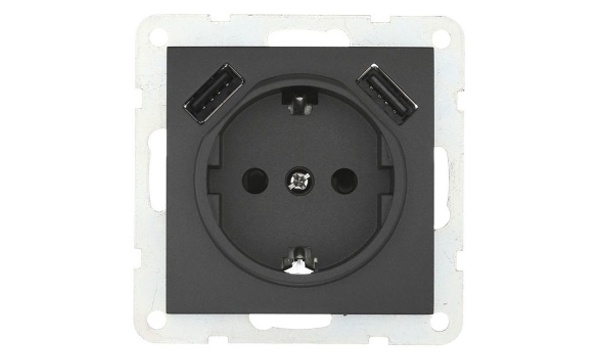 Розетки слаботочные и USB-зарядка LK60 Экопласт