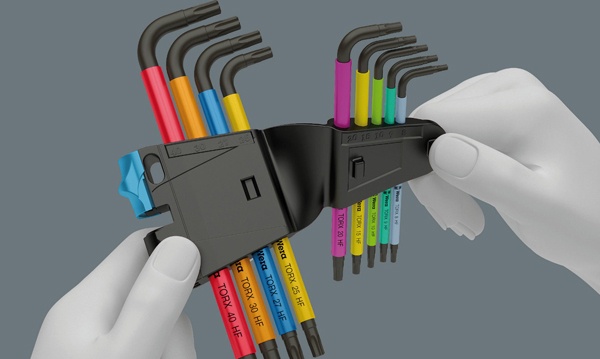 Наборы Г-образных ключей TORX звездочка