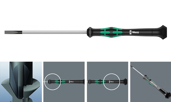 Отвертки шлицевые для электроники и точной механики