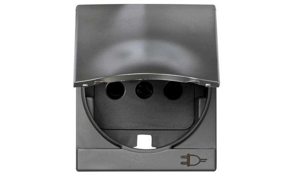 Клавиши и накладки на механизмы Simon 82 Centralizations алюминий