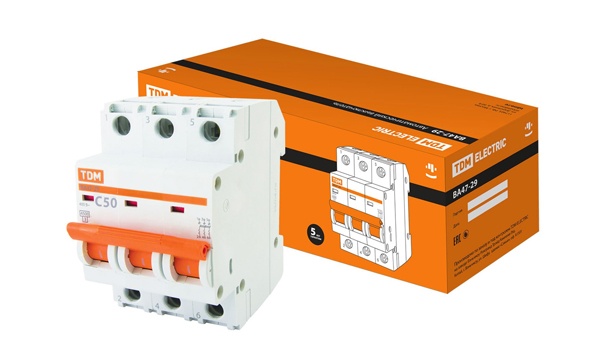 Выключатели дифференциальные (УЗО) серии ВД1-63 тип АС и А, ВД1-63S TDM Electric