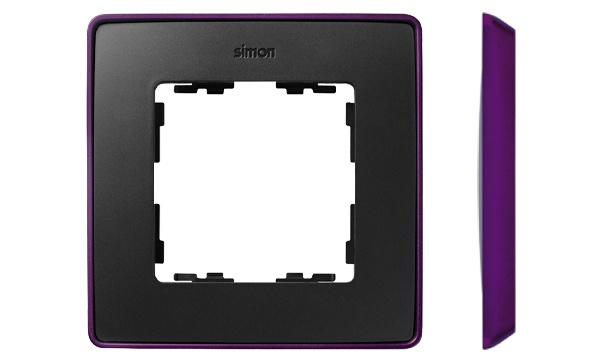 Рамки Simon 82 Detail Select графит металлизированный