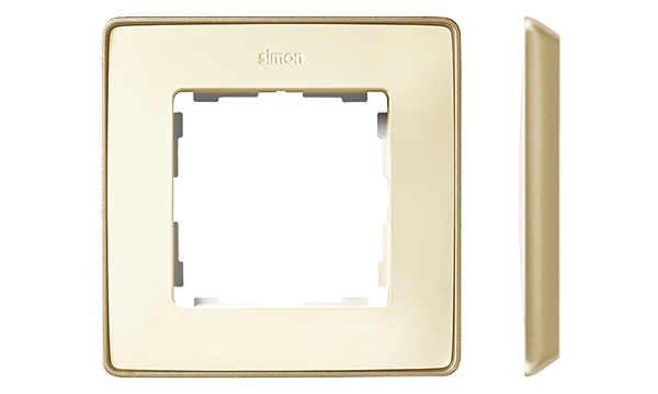 Рамки Simon 82 Detail Select белый класс