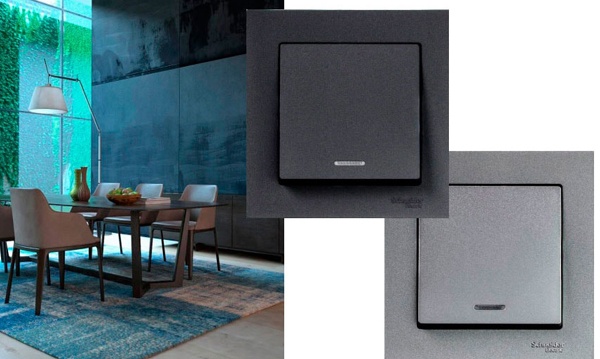 Механизмы коллекции ЭУИ AtlasDesign сталь