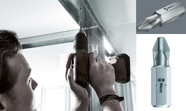 Биты крестовые PZ pozidriv короткие для шуроповерта и отверток