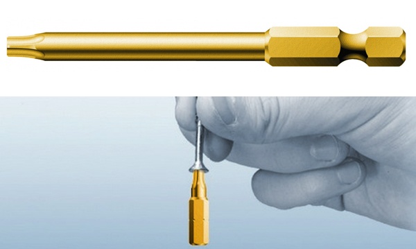 Биты звездочка TORX удлиненные для шуроповерта и отверток