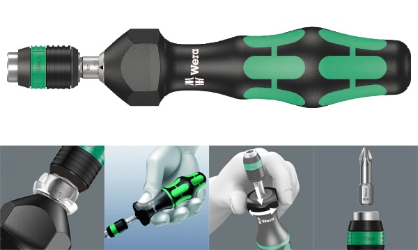 Отвертки динамометрические ручка-держатель для бит 1/4 дюйма