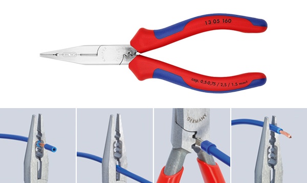 Длинногубцы с функцией снятия изоляции