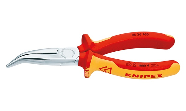 Длинногубцы изогнутые диэлектрические до 1000В