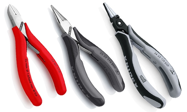 Кусачки, пассатижи, длинногубцы для электроники и точной механики