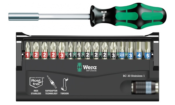 Отвертки со сменными битами, насадками, стержнями