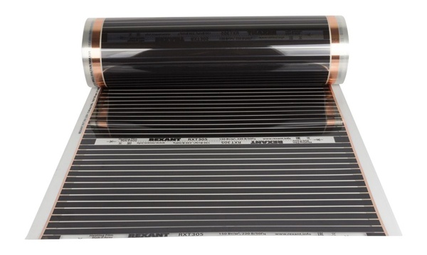 Пленочный теплый пол Rexant Ultra-220 220-3300Вт