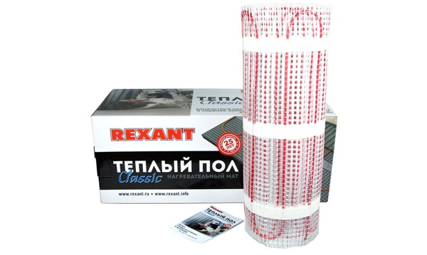 Тёплый пол Rexant Classic маты двухжильные с экраном